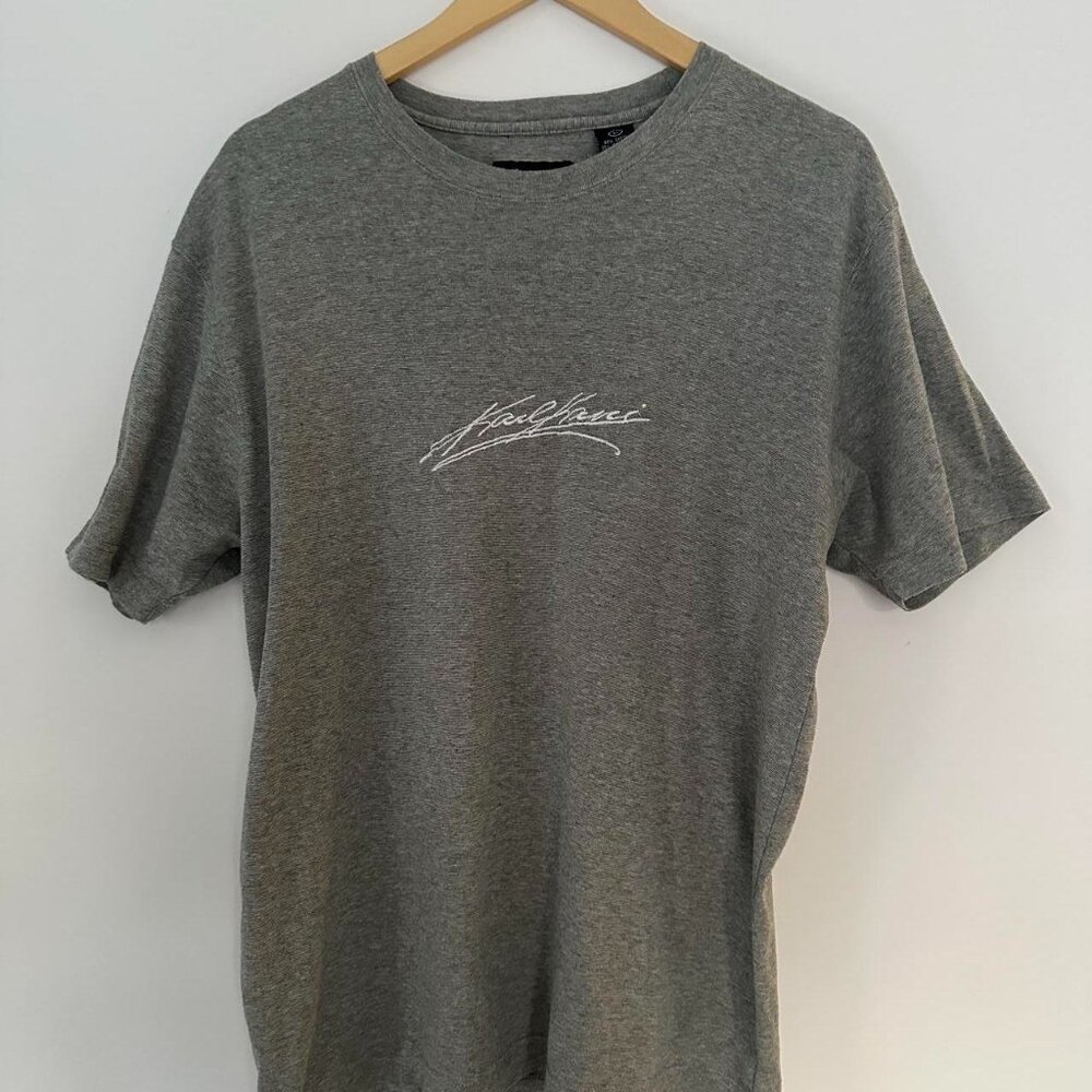 Vintage Karl Kani Gray T-Shirt (Size L)